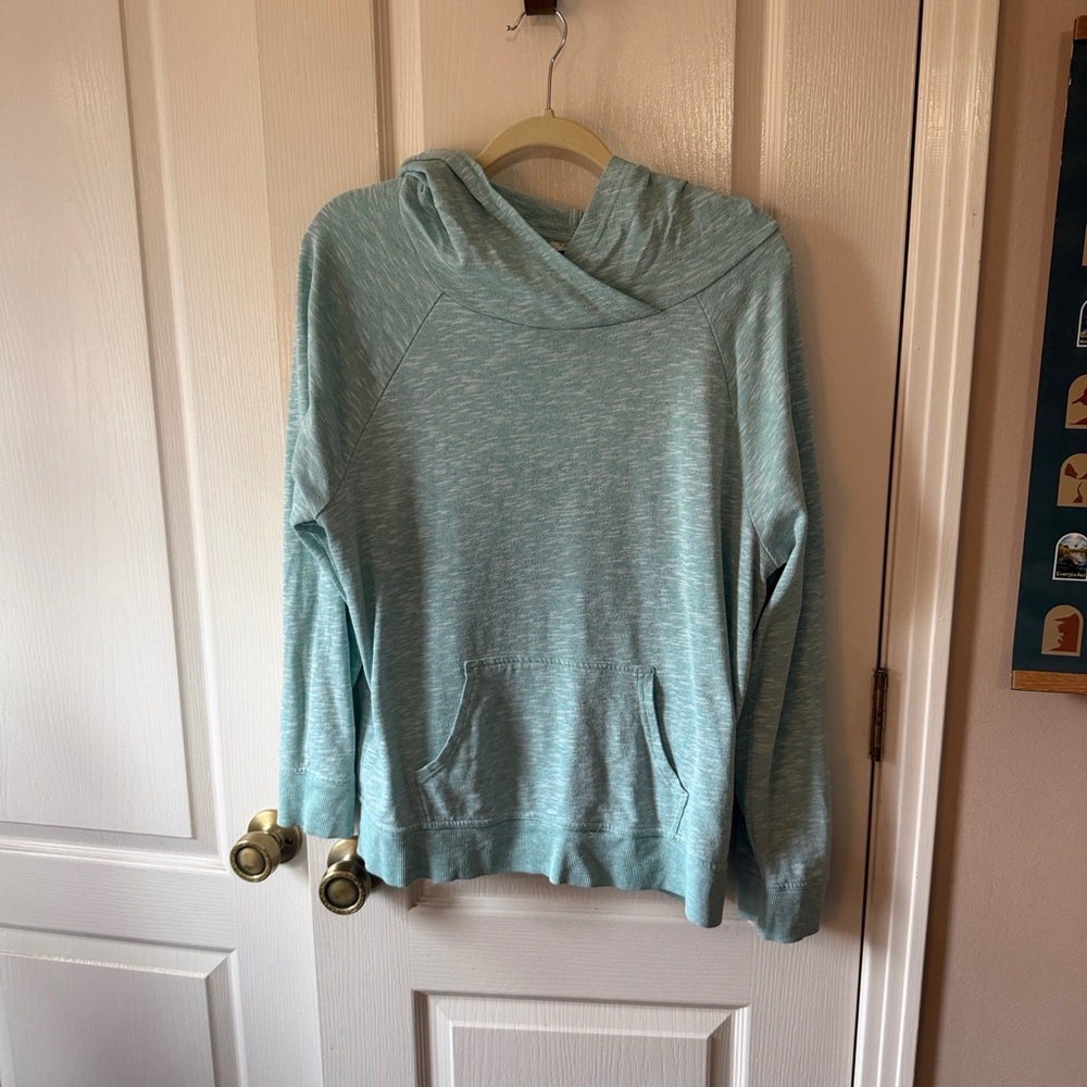 E9 Sonoma Teal Hooded Pullover